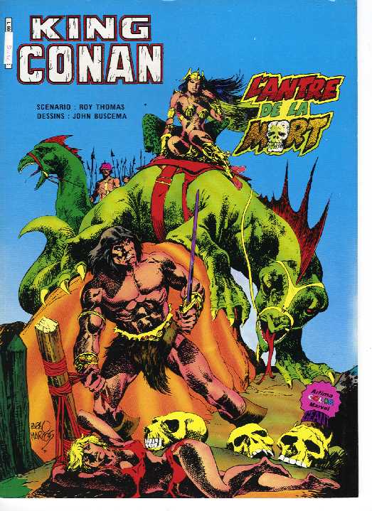 Scan de la Couverture Conan King Conan n 3